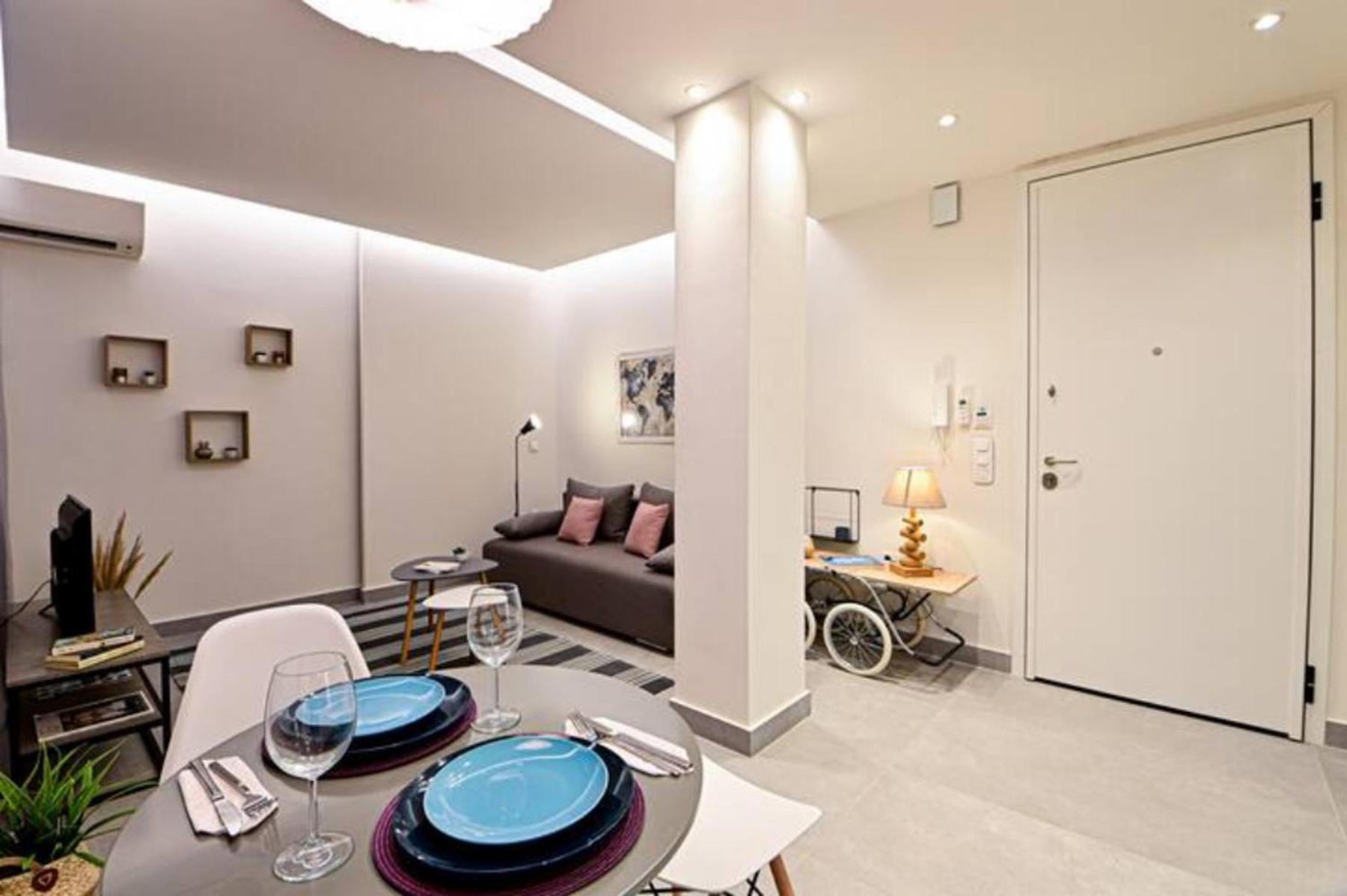 Walk To Syntagma,From A Prime-Location, Luxury Apt Athens Luaran gambar